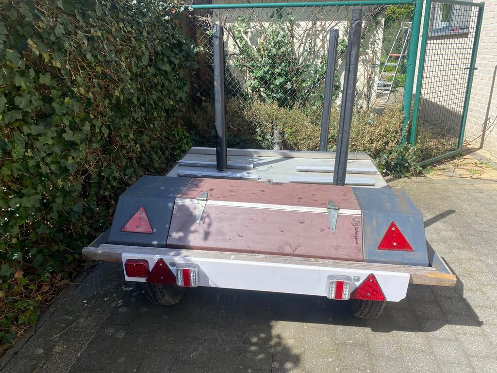 Aangangwagen voor 4 fietsen, Ophalen, Gebruikt