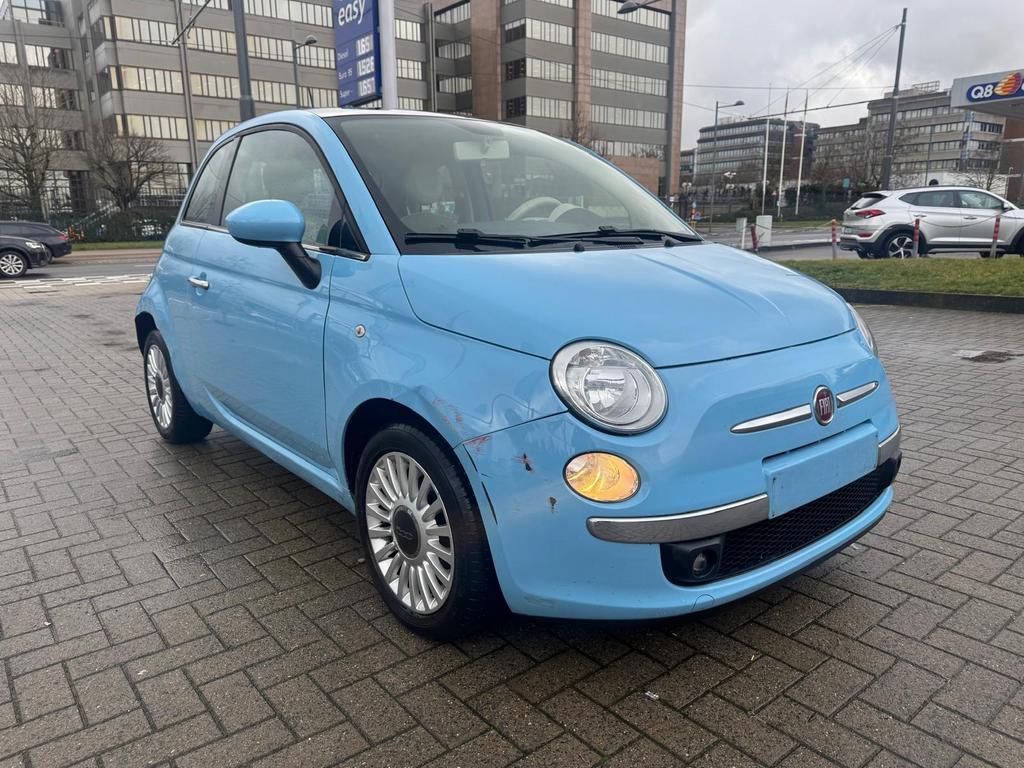 Fiat 500 1.2i 1r Main 122000 km Airco automatique, Autos, Fiat, Euro 5, Achat, Entreprise, Automatique
