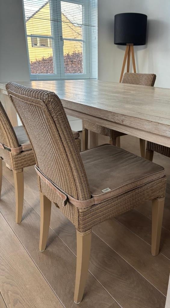 Stoelen Vincent Sheppard, Huis en Inrichting, Ophalen, Bruin, Riet of Rotan, Zo goed als nieuw