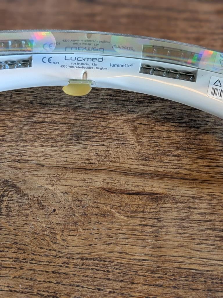 Luminette lichttherapiebril, Ophalen of Verzenden, Gebruikt, Overige typen