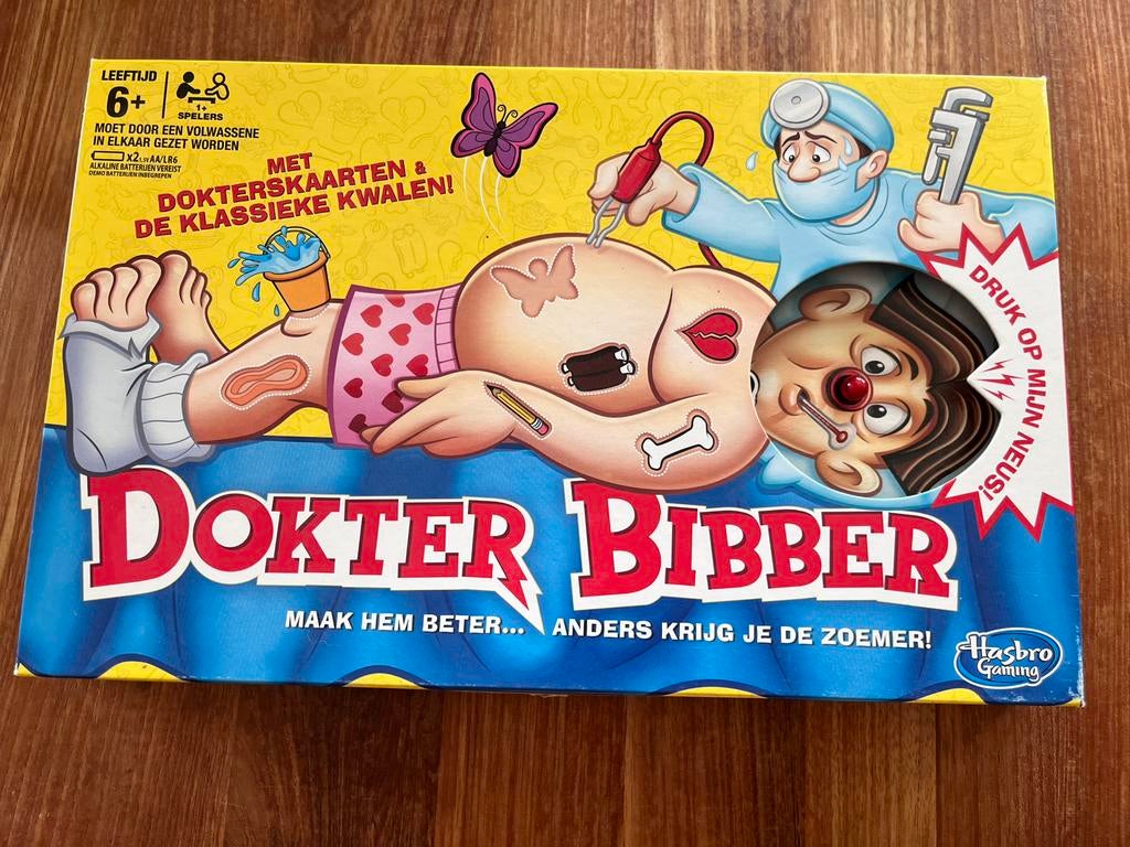 Dokter Bibber gezelschapsspel, Ophalen of Verzenden