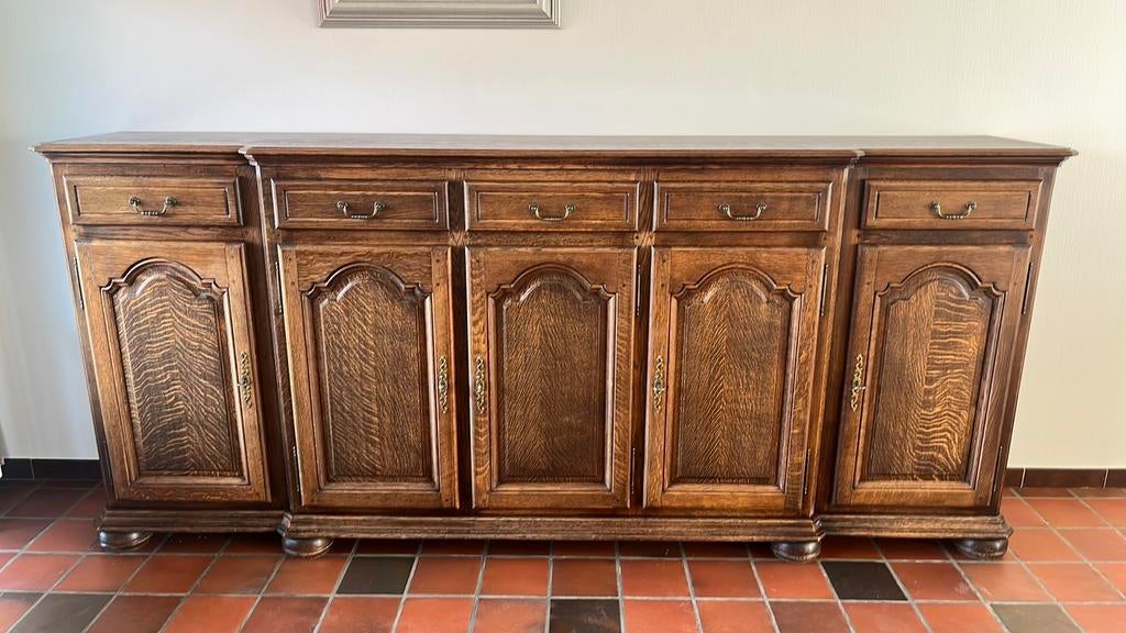 Dressoir eik Gratis!, Huis en Inrichting, Ophalen, Gebruikt, Met deur(en), Eikenhout