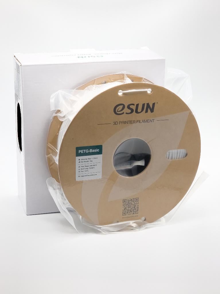 eSUN PETG-Basic White 1kg 1.75mm with Spool – New, Sealed, Computers en Software, Ophalen of Verzenden, Nieuw