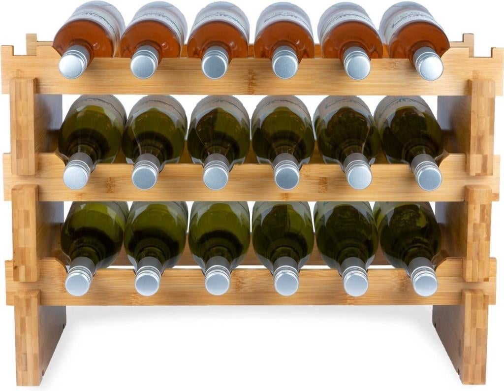 wijnrek, Ophalen, Zo goed als nieuw, Hout