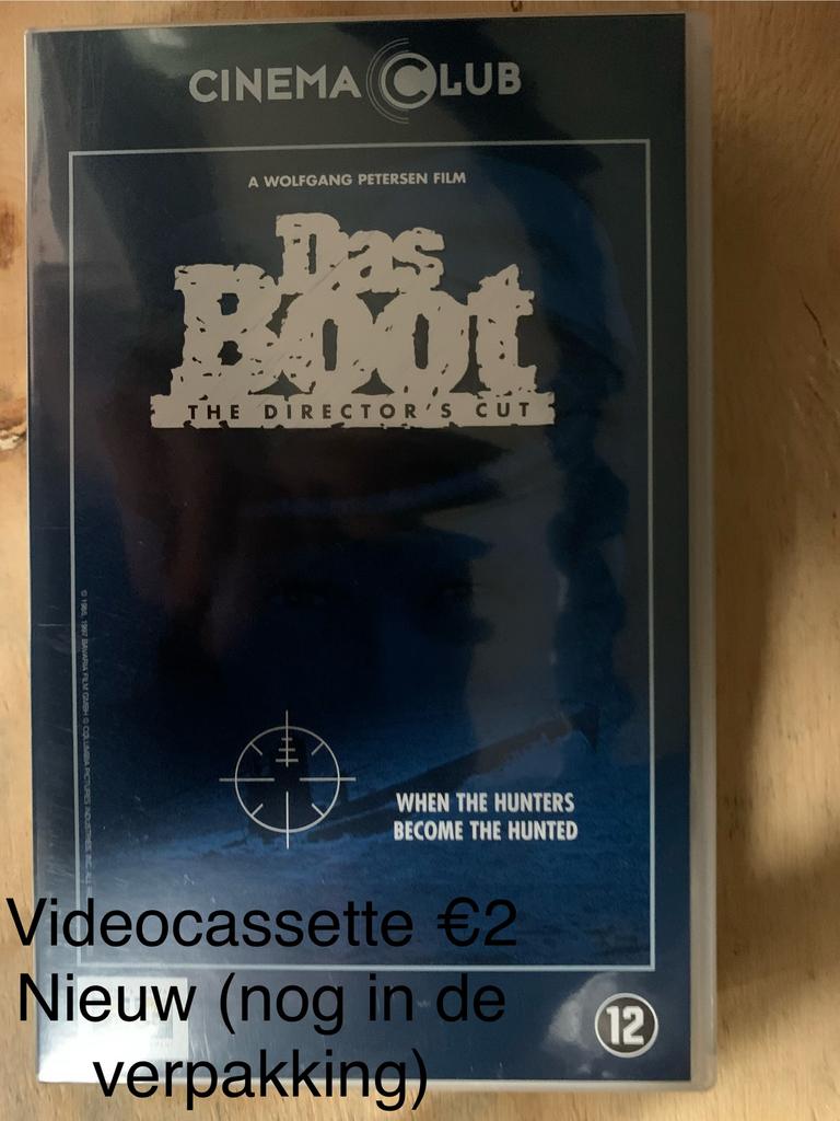 "DAS BOOT" -  Videocassette., Ophalen, Nieuw in verpakking