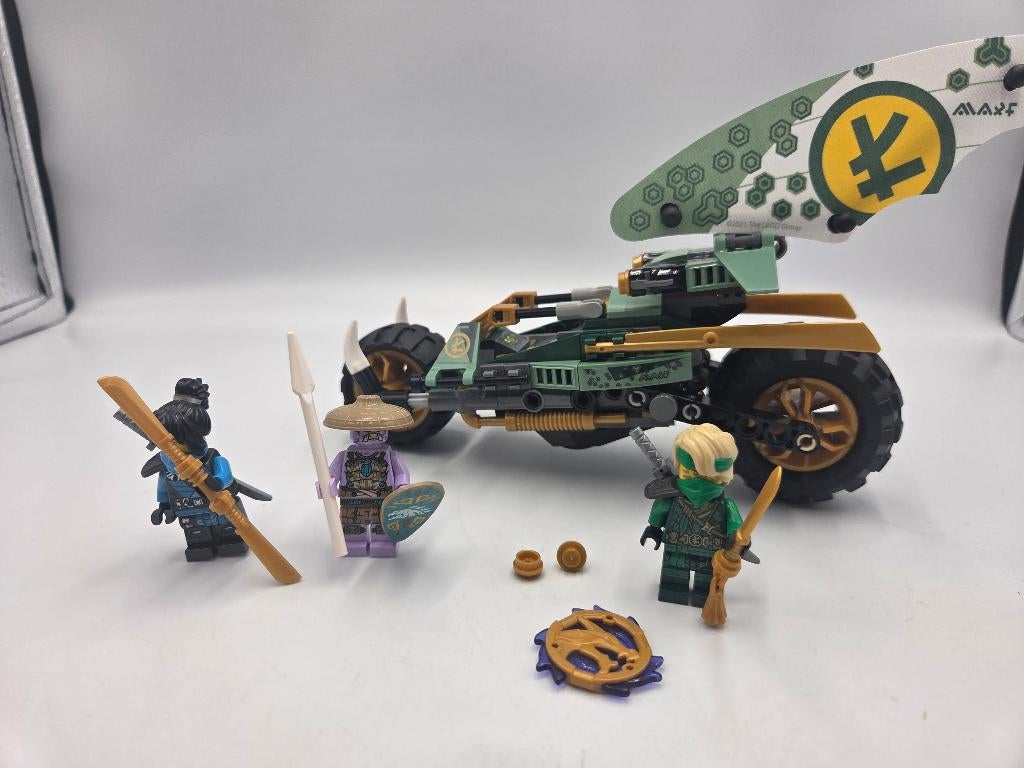 Lego Ninjago 71745 Lloyd's Jungle Chopper Bike, Kinderen en Baby's, Speelgoed | Duplo en Lego, Zo goed als nieuw, Lego, Complete set