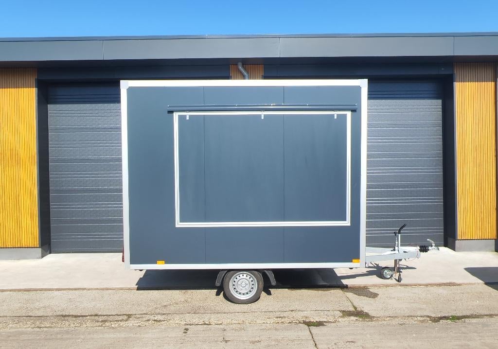 Snackwagen Verkoopwagen Food Truck 1350kg 3x2m. 2026, Enlèvement, Snacks