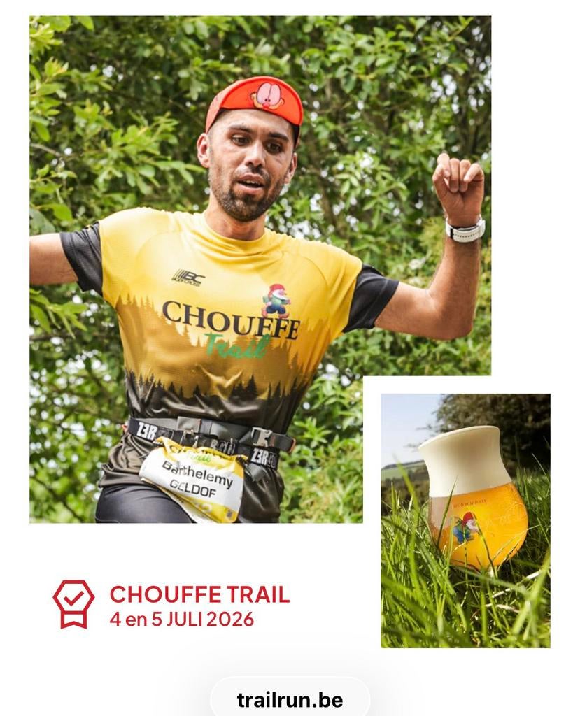 La Chouffe trailtickets 2x10km en 2x18km, Tickets & Billets, Sport | Autre, Juillet