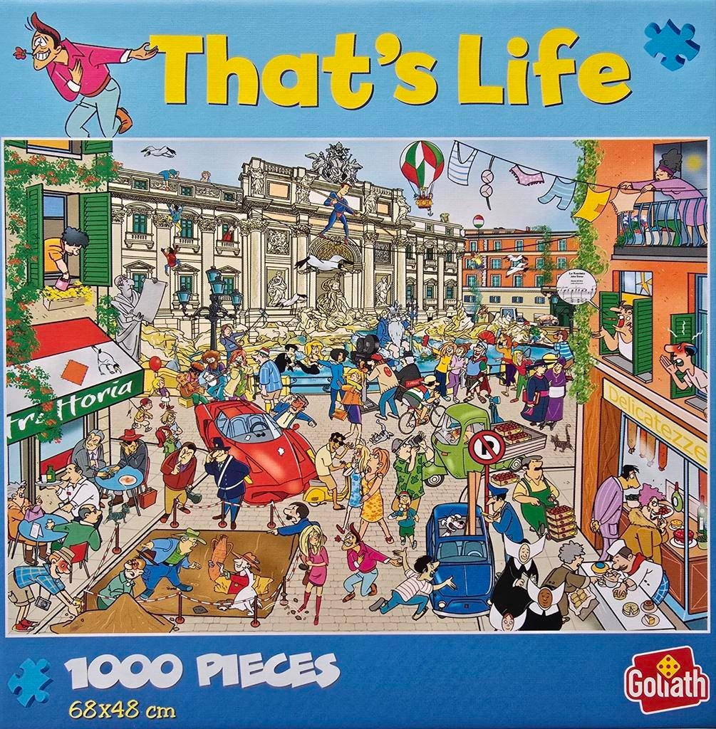 That's Life - 1000 stuks, Enlèvement