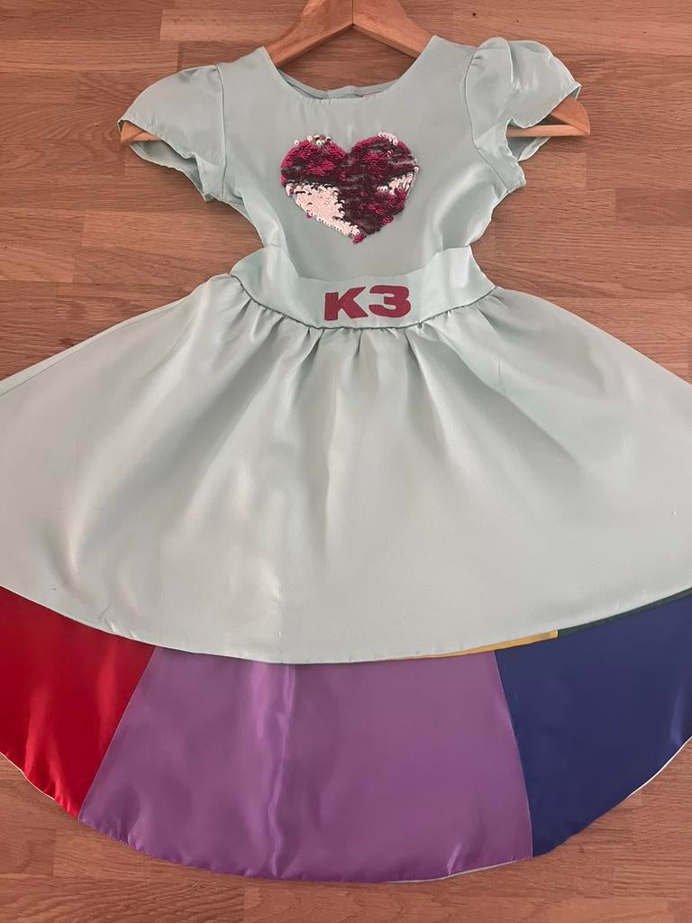 Jurkje van K3 - 3 tot 5 jaar, Enlèvement ou Envoi, Utilisé, 122 à 128, Fille