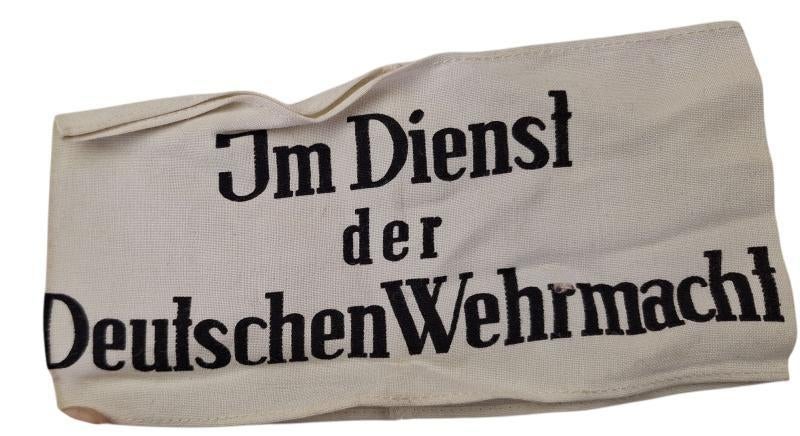 brassard allemand de la Seconde en état d'usage, Collections, Enlèvement ou Envoi