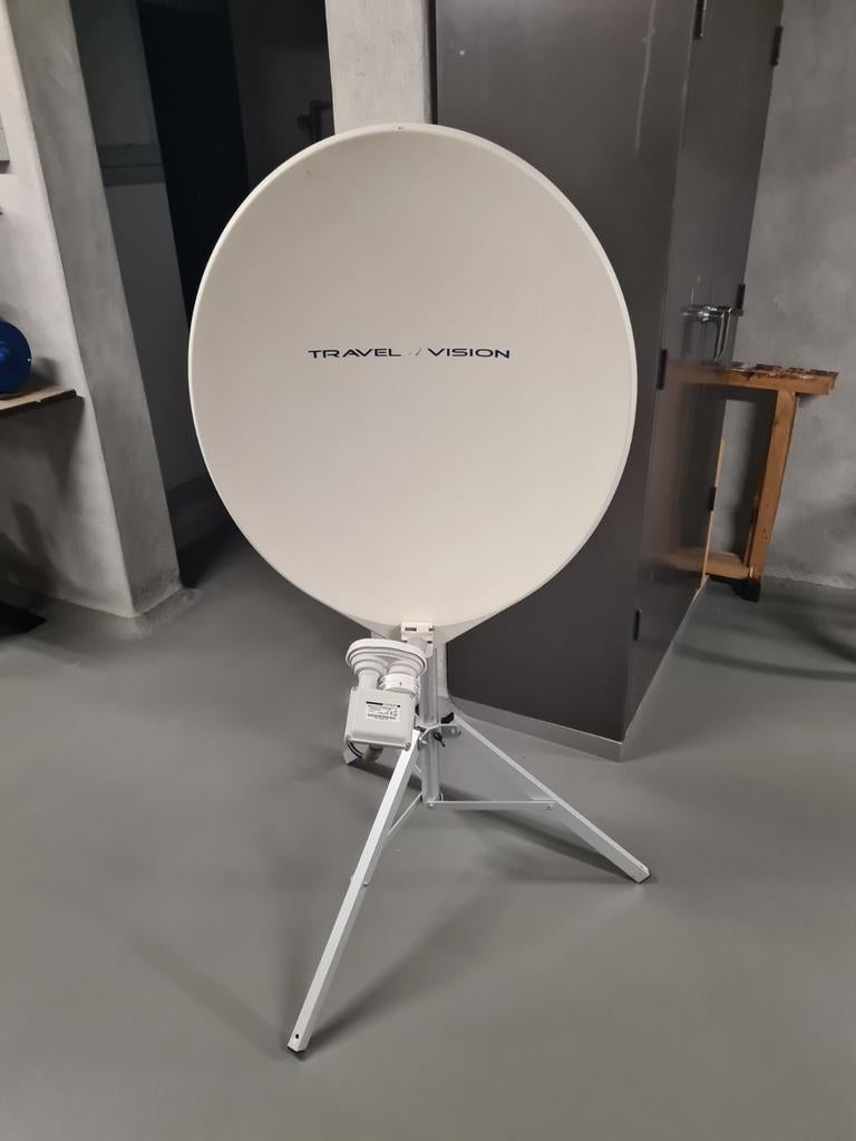 Automatische Schotelantenne, Caravans en Kamperen, Ophalen