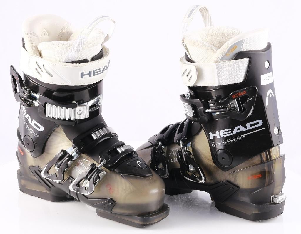 Chaussures de ski 38 38.5 EU pour femmes HEAD CUBE 3 12, Carving, Enlèvement ou Envoi, Utilisé, Head
