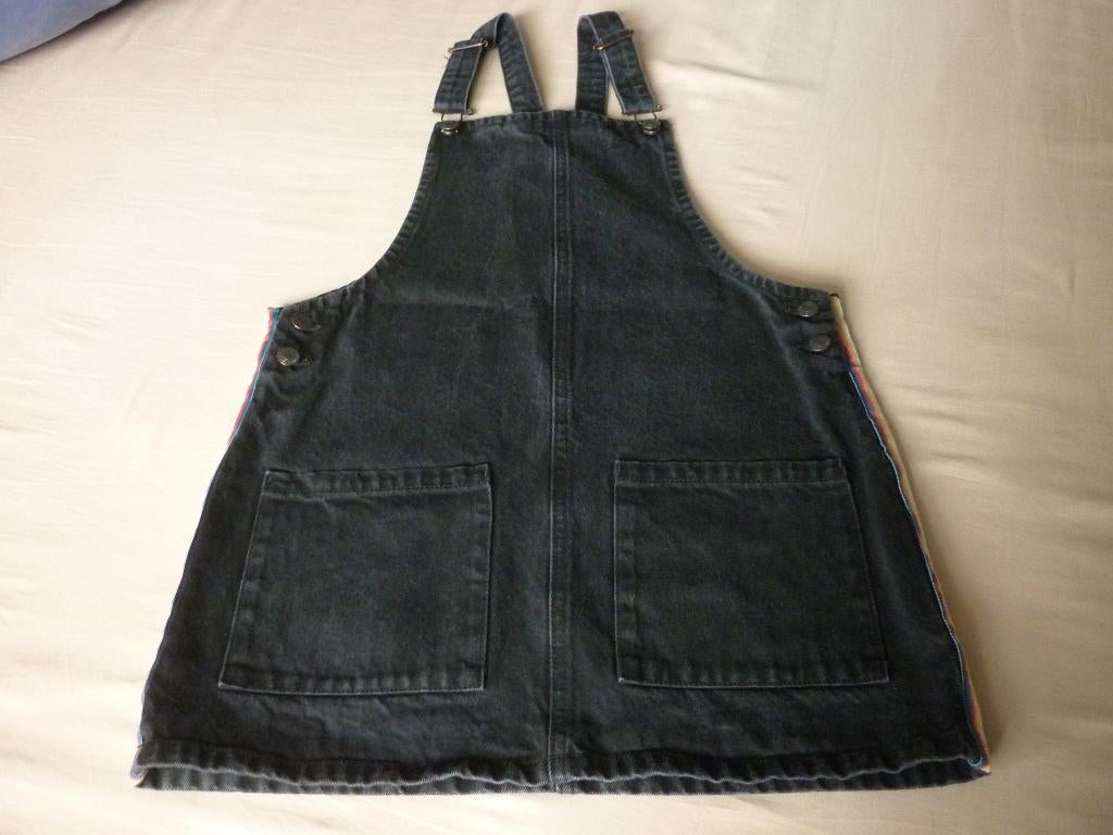 Denim Overgooier Pull & Bear, Maat 38/40 (M), Zwart, Nieuw, Ophalen of Verzenden