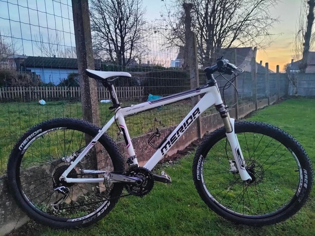 Vélo de montagne Merida MTB VTT XT SLX pour hommes, vélo pou, Vélos & Vélomoteurs, Merida, 49 à 53 cm, Comme neuf, Enlèvement