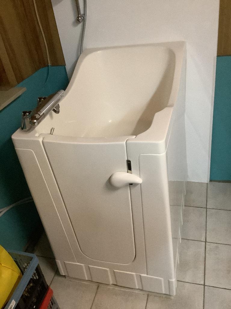 Zitbad, Ophalen, Zo goed als nieuw