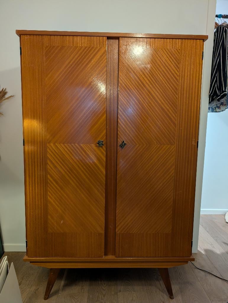 Belle armoire vintage (120x180x60), Maison & Meubles, Armoires | Penderies & Garde-robes, Avec espace de penderie, Utilisé, 50 à 100 cm