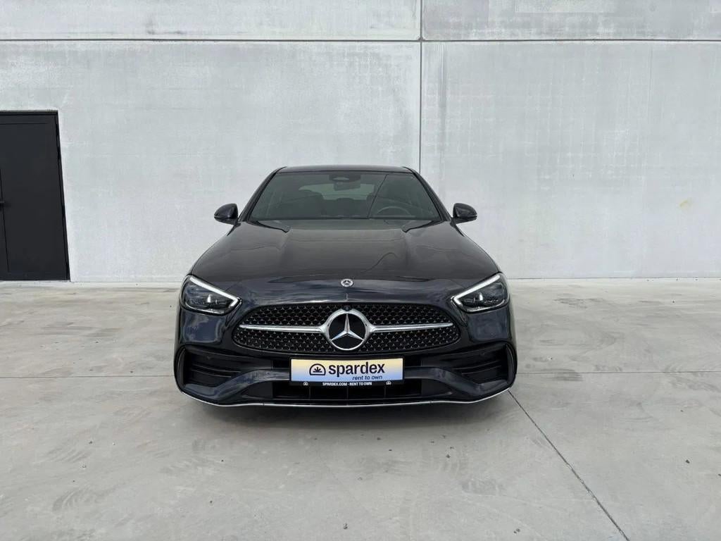 Mercedes-Benz C-Klasse C300e | AMG-Line | Leasing, Autos, Cuir, Argent ou Gris, Achat, Euro 6