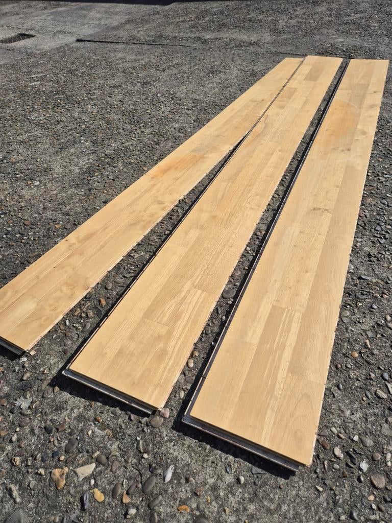72m² parket eiken XL multiplank - 2200 x 95 x 14 mm -, Doe-het-zelf en Bouw, Nieuw, 10 m² of meer, 10 tot 30 cm, Hout