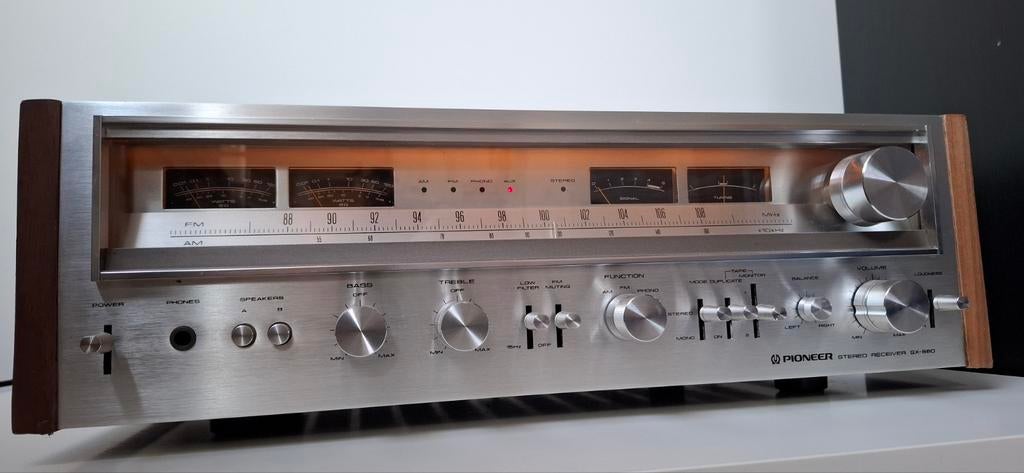 Pioneer SX 880 FM receiver / versterker, Audio, Tv en Foto, Versterkers en Ontvangers, Gebruikt, Ophalen of Verzenden, 60 tot 120 watt
