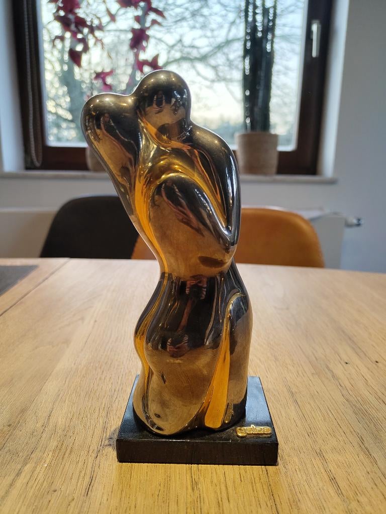 Sculpture porcelaine Galos, or et métaux précieux, Enlèvement ou Envoi