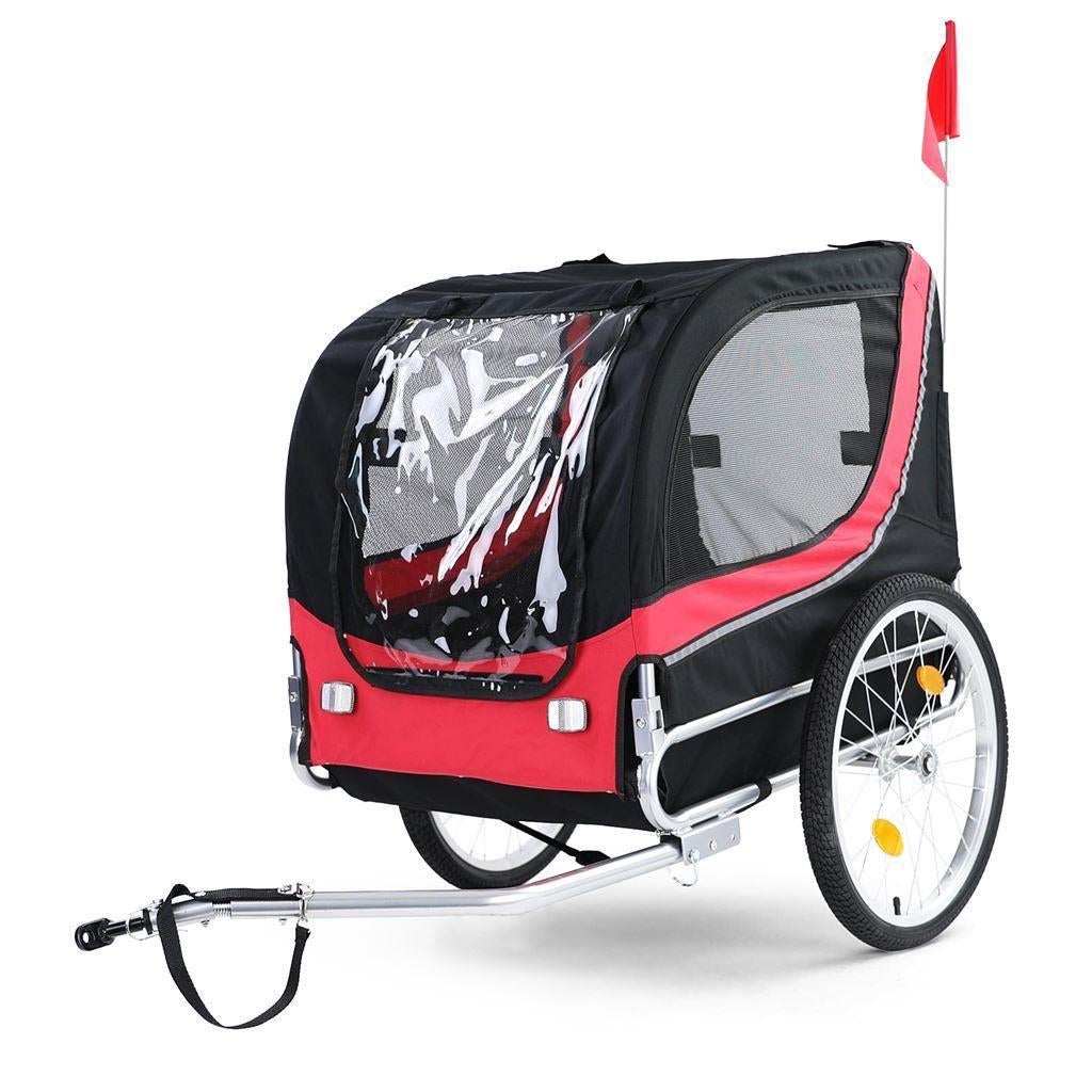 Hondenfietskar Fietskar Hond Opvouwbaar Rood/Zwart Tot 40 KG, Auto diversen, Tuning en Styling, Verzenden