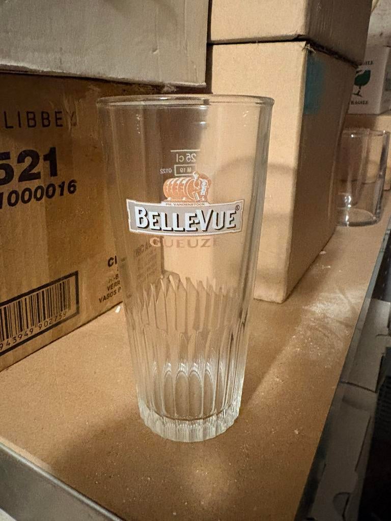 Lunettes Geuze Belle Vue, Collections, Enlèvement, Comme neuf, Verre ou Verres, Autres marques