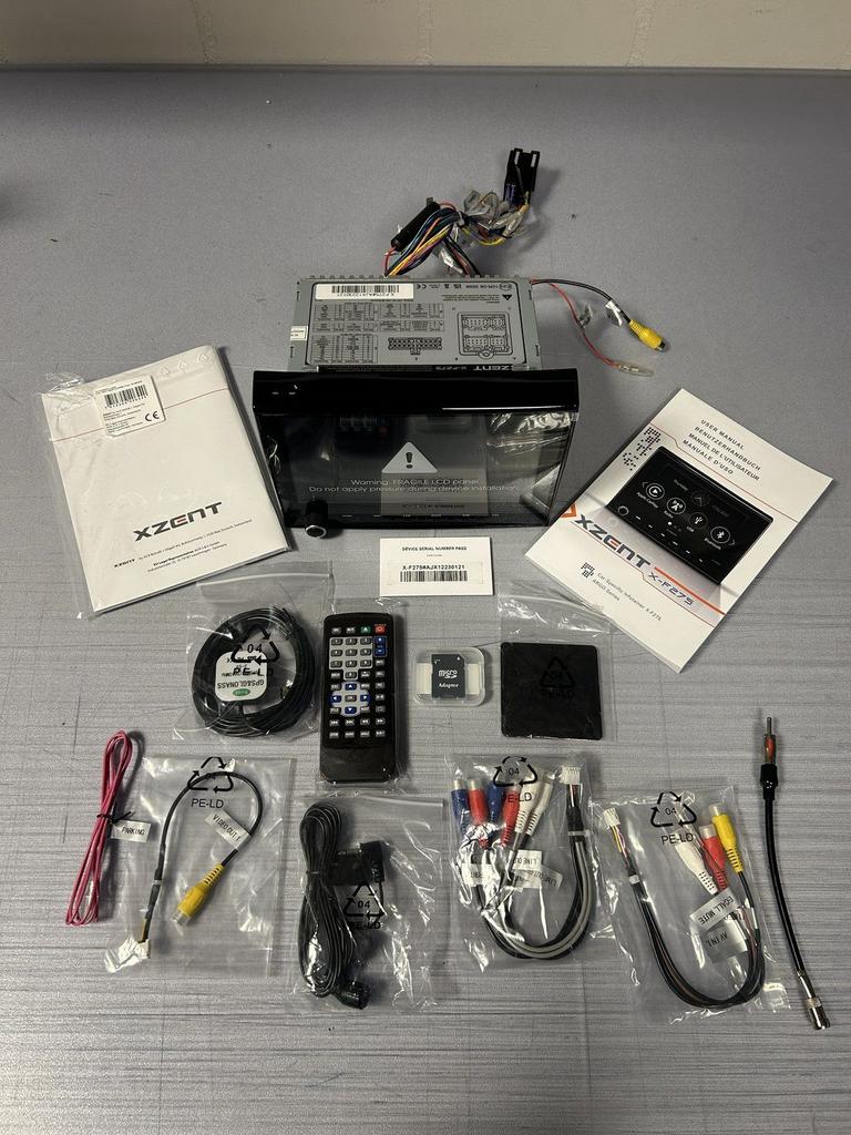 Navigiatie XZent x-275 multimedia autoradio, Auto diversen, Autonavigatie, -, -, Nieuw, Ophalen of Verzenden