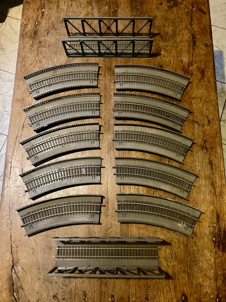 Lot de rampes et ponts pour trains HO, Hobby & Loisirs créatifs, Enlèvement ou Envoi, Comme neuf