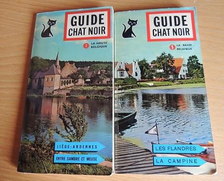 2 guides Chat Noir provinces de Belgique 1961  8€, Livres, Guide ou Livre de voyage, Autres marques, Enlèvement ou Envoi, Utilisé
