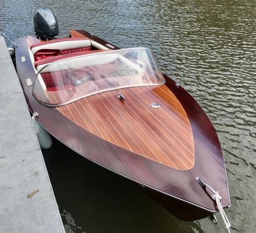 Poncelet boot, Ophalen, Zo goed als nieuw, Minder dan 70 pk, Hout