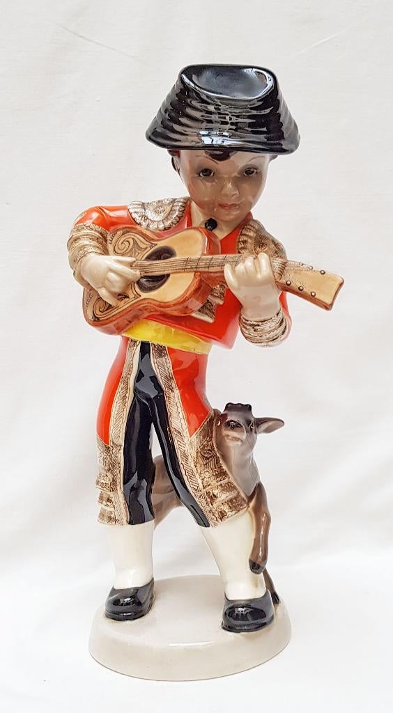 Statue de la CIA Manna Torino - Torero - 40 cm de haut., Antiquités & Art, Enlèvement ou Envoi