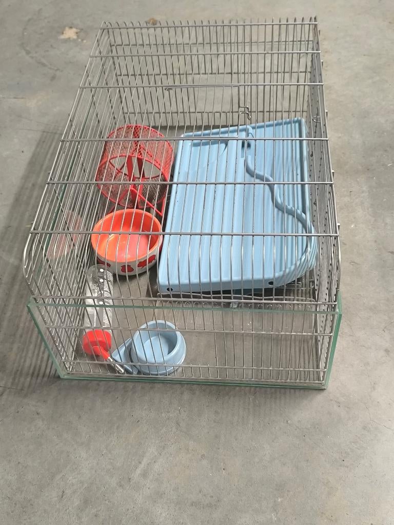 Hamster kooi, Ophalen, Zo goed als nieuw, Kooi, Hamster