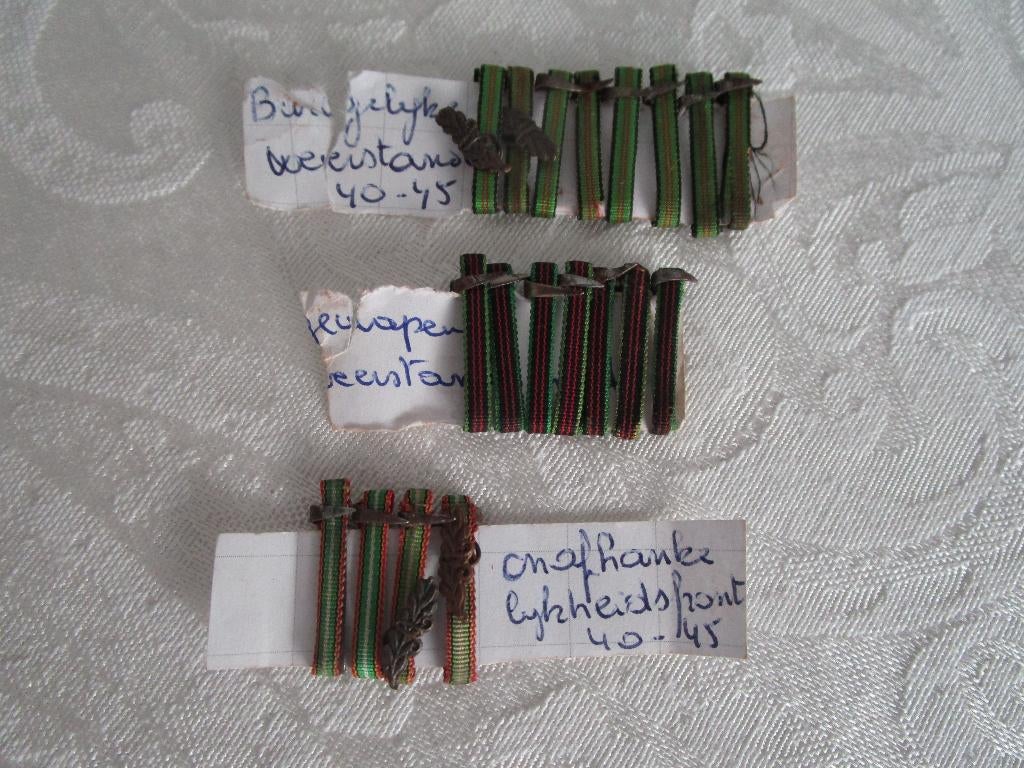 militair, lintjes weerstand/ verzet, Ophalen, Overige soorten, Lintje, Medaille of Wings