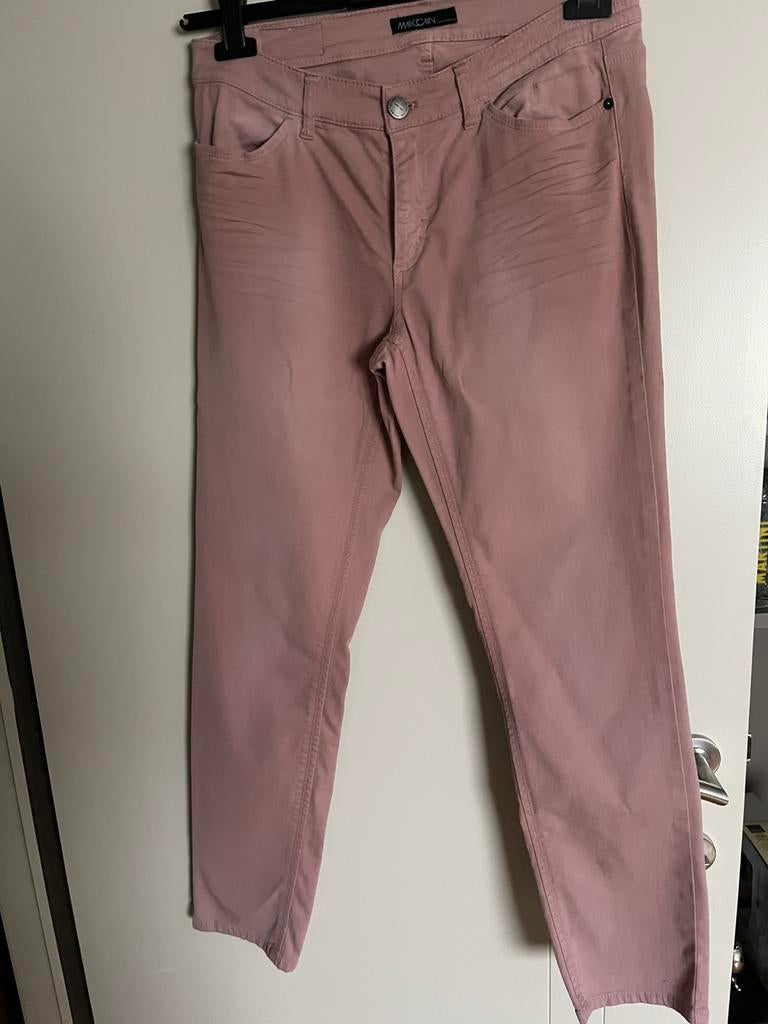 Oudroze broek van marc cain maat 5, Ophalen, Maat 42/44 (L), Zo goed als nieuw, Roze