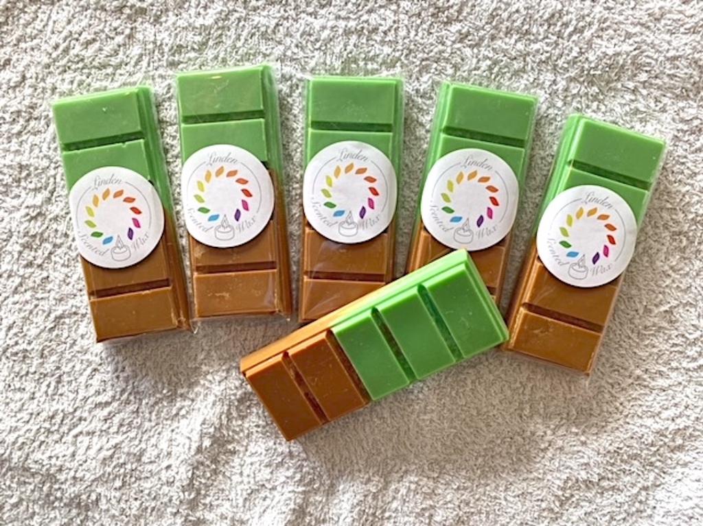 Cire thermofusible parfumée à la pomme /la cannelle, Enlèvement ou Envoi, Neuf, Bougie