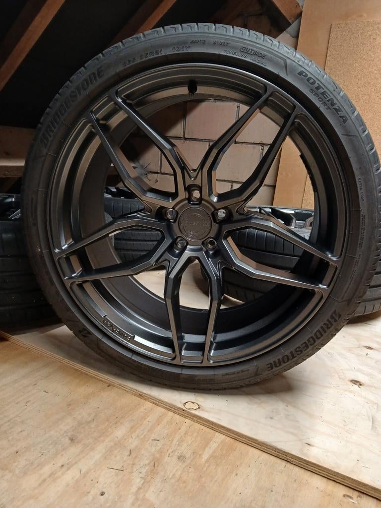 21 inch Concaver 5x112, Ophalen, 21 inch, Band(en)