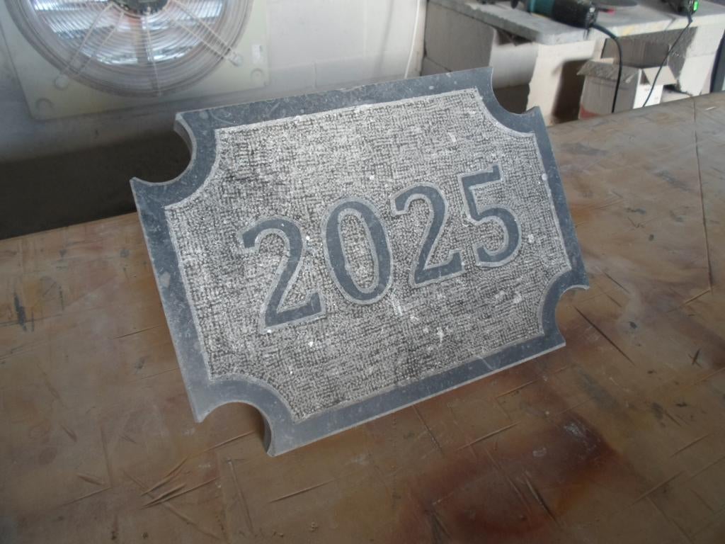 Chiffre de maison en pierre bleue, Enlèvement, Neuf, Pierre naturelle, Autres types