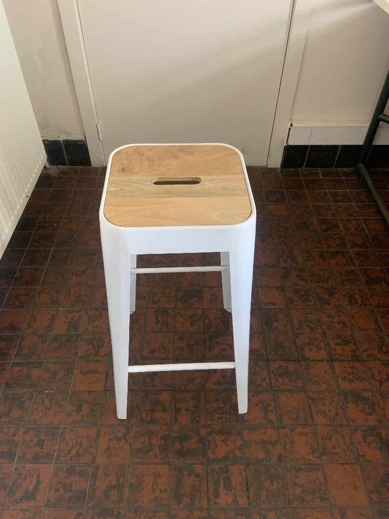 Barkrukken, Ophalen, Met voetsteun, 60 tot 90 cm, Zo goed als nieuw