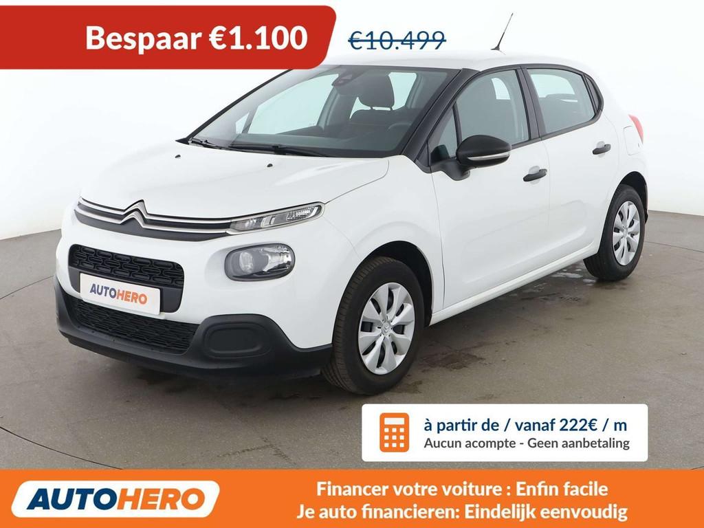 Citroën C3 1.2 PureTech Live (bj 2020), Auto's, Citroën, Voorwielaandrijving, Stof, Gebruikt, 1199 cc