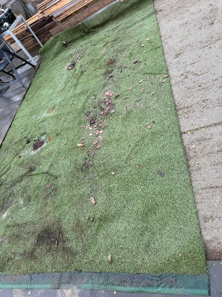 Kunstgras, Tuin en Terras, Ophalen, Gebruikt, 20 m² of meer, Kunstgras