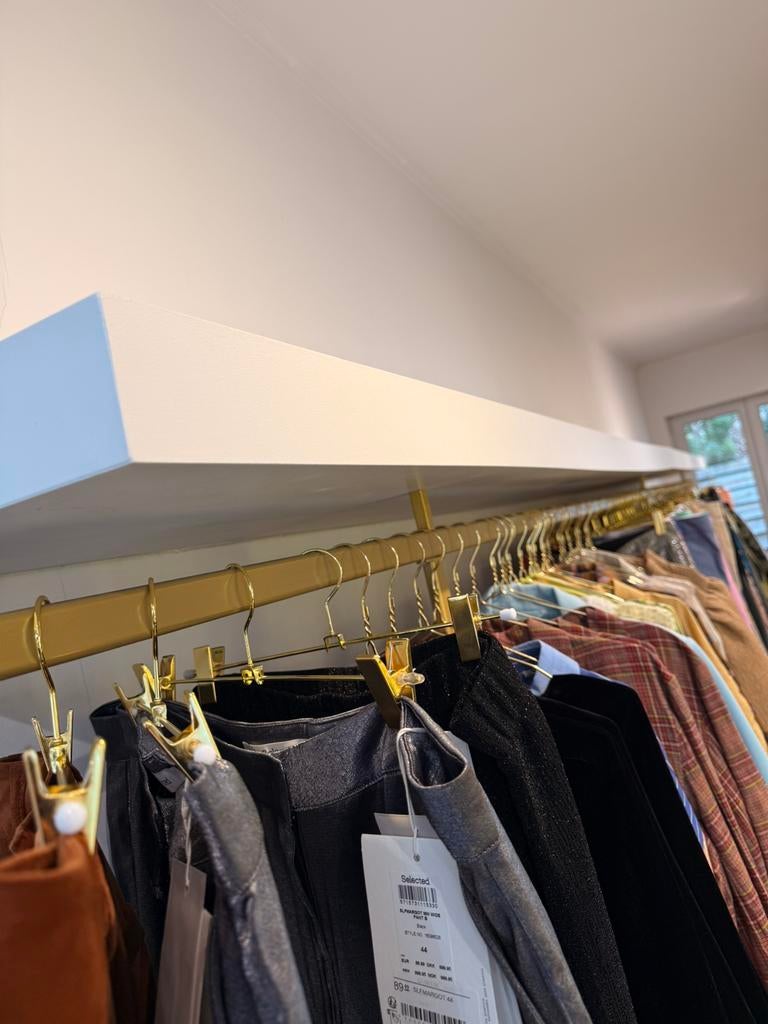 Rek kleding, Ophalen, Gebruikt