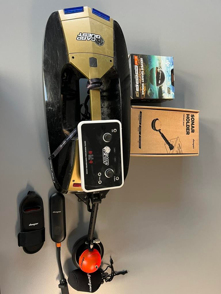 Voerboot carp quest met deeper, Enlèvement, Utilisé