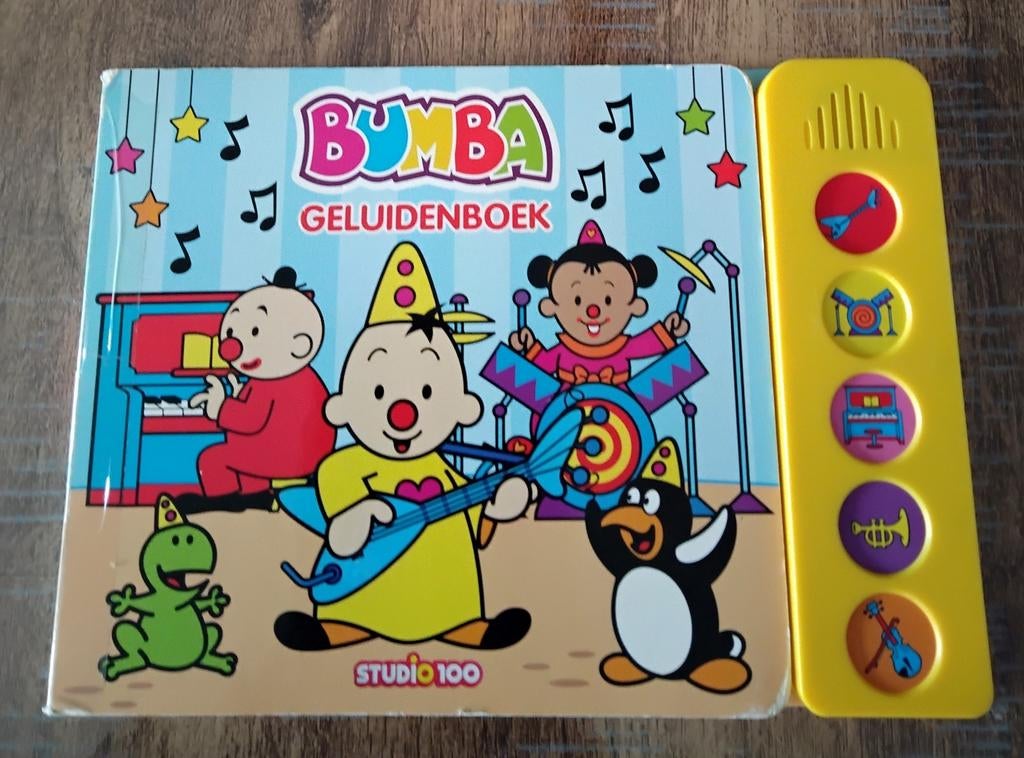 Bumba: geluidenboek, Kinderen en Baby's, Speelgoed | Kinderpuzzels, Ophalen of Verzenden, Gebruikt, 6 maanden tot 2 jaar