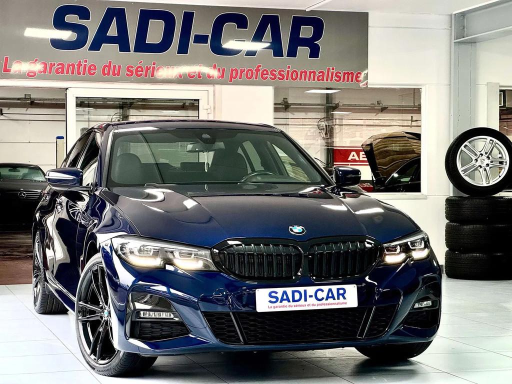 BMW 3 Serie 320 eAS 204cv PHEV HYBRID - M SPORT EDITION, Auto's, Automaat, Gebruikt, 4 cilinders, Blauw