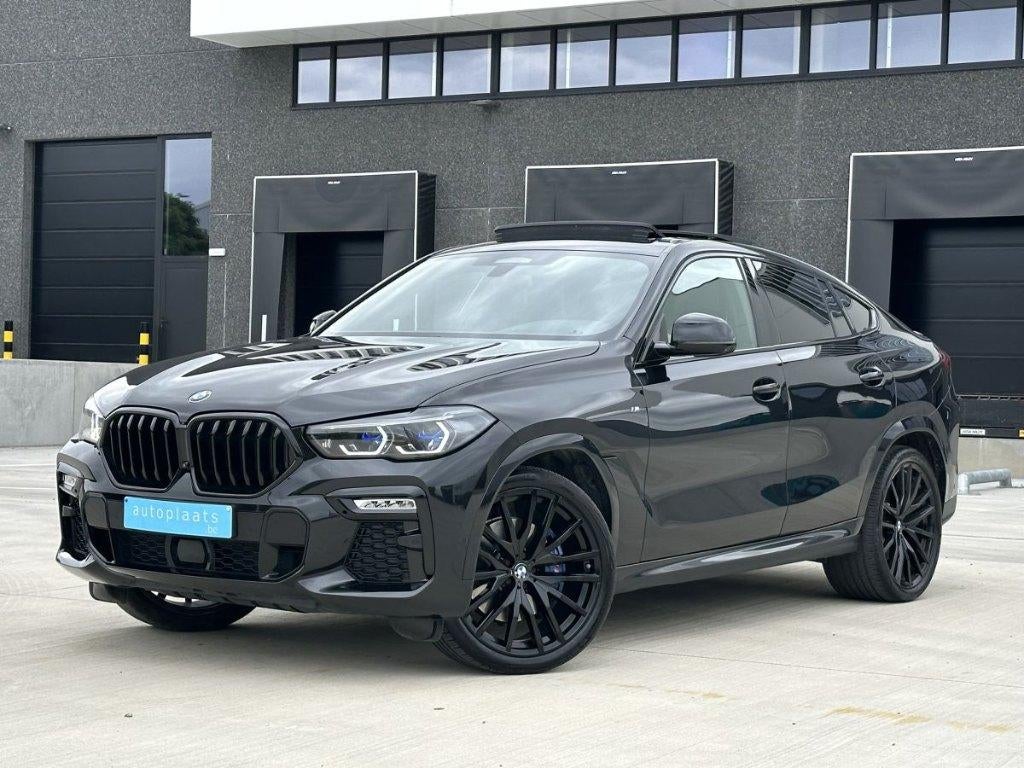 BMW X6 xDrive30dE M Pack 2021 met 82305km Full Full, Auto's, Automaat, 2993 cc, 149 g/km, Zwart