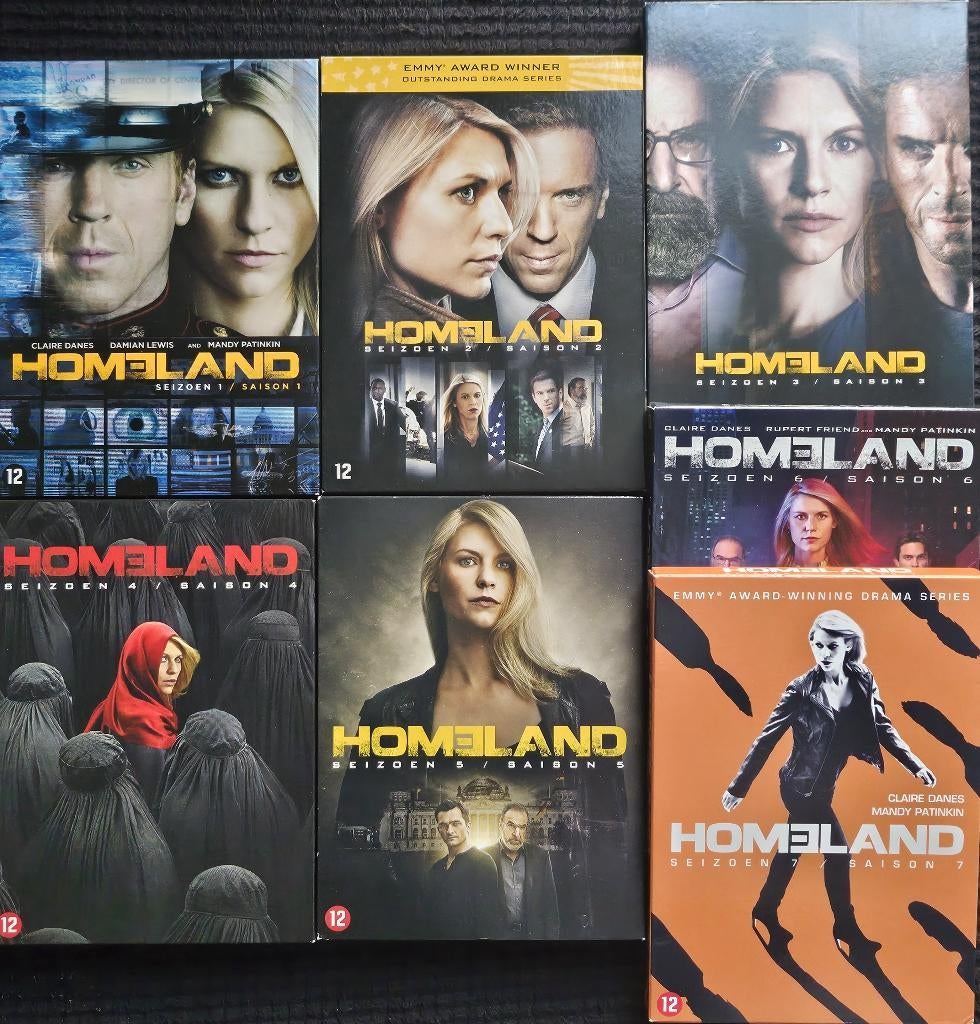 Homeland Complete Serie, Cd's en Dvd's, Ophalen of Verzenden, Zo goed als nieuw