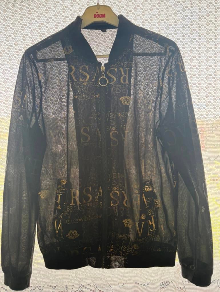 Superbe Veste Transparent, Kleding | Heren, Jassen | Zomer, Ophalen of Verzenden, Zo goed als nieuw, Maat 46 (S) of kleiner, Zwart