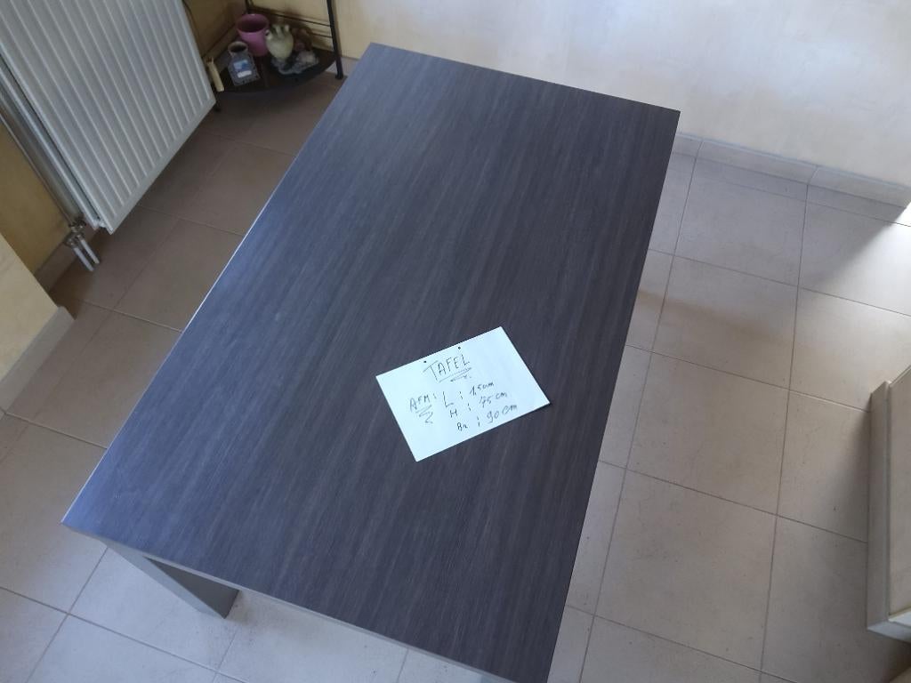 table de cuisine, Maison & Meubles, Quatre personnes, 150 à 200 cm, Carré, Enlèvement