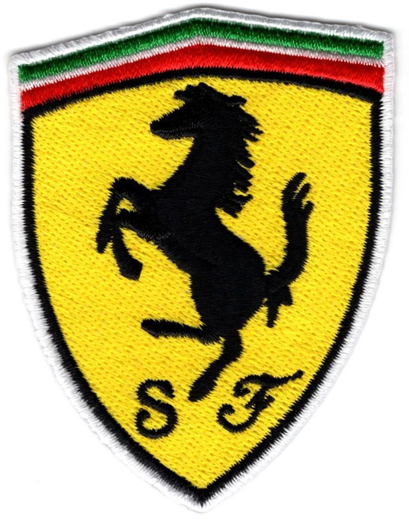 Ferrari stoffen opstrijk patch embleem #4, Envoi, Neuf